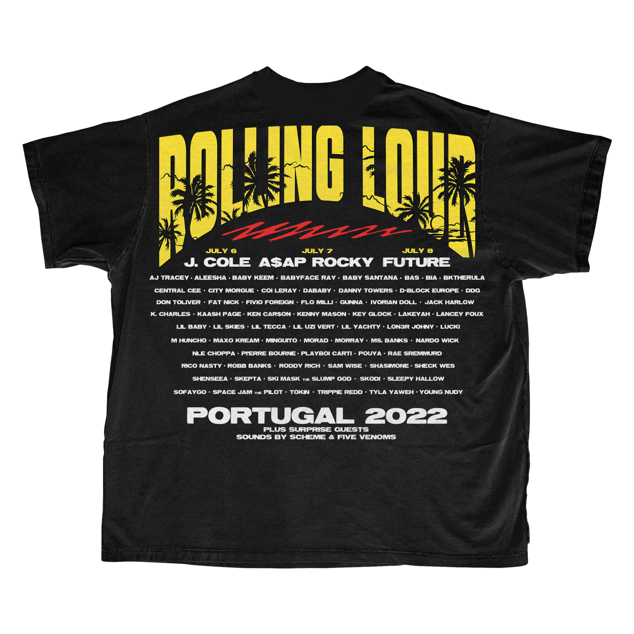 RL Free Falling T Shirt Black Portugal 2022