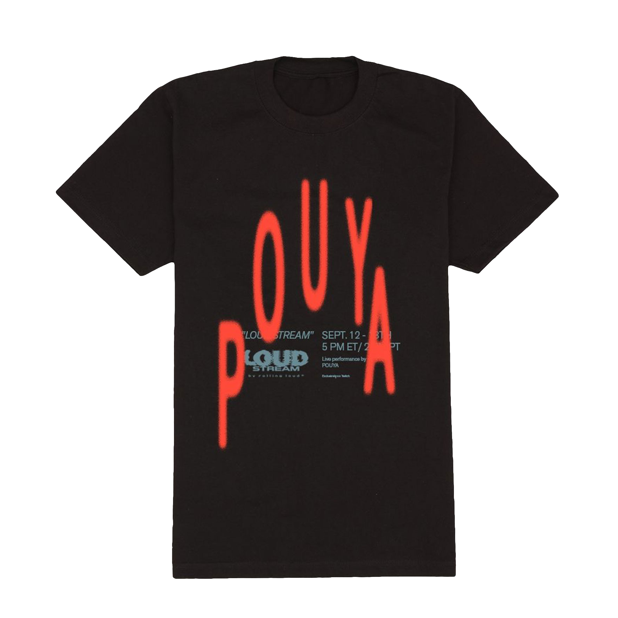 Pouya x Rolling Loud Stream T Shirt