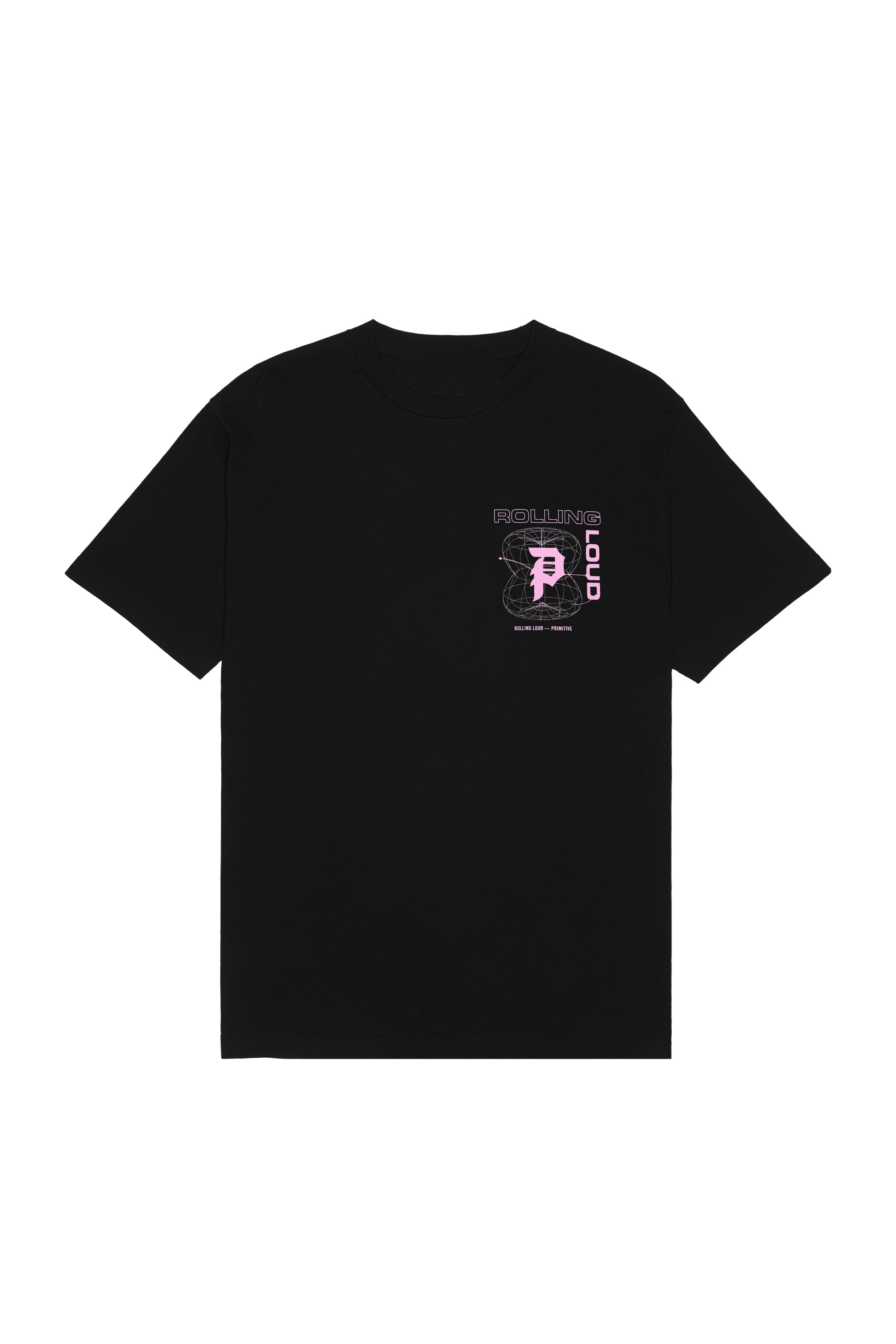 RL x Primitive Frequency Black Tee