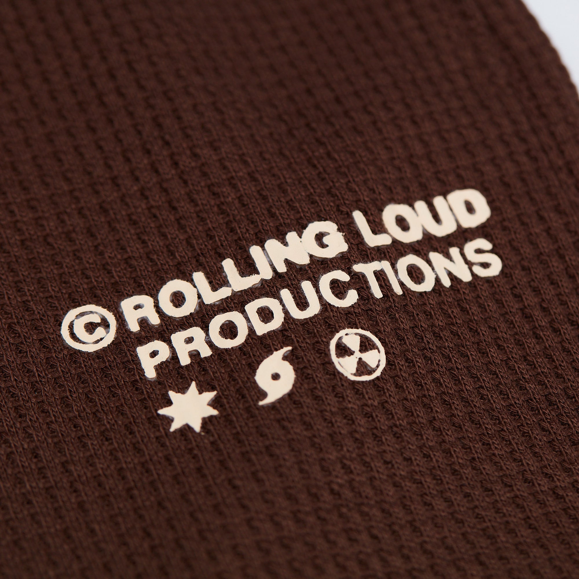 RL Productions Waffle Joggers Brown