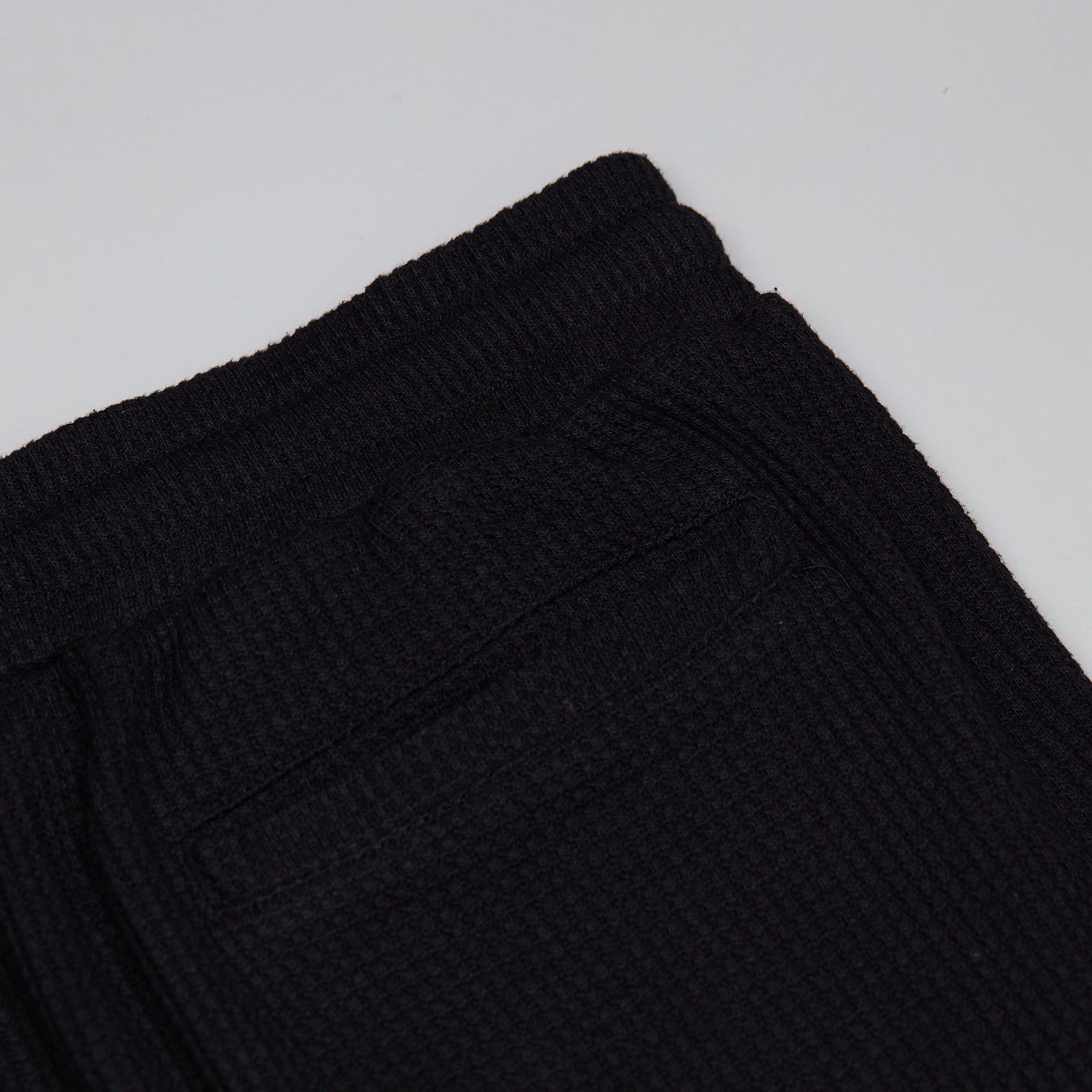 RL Productions Waffle Shorts Black