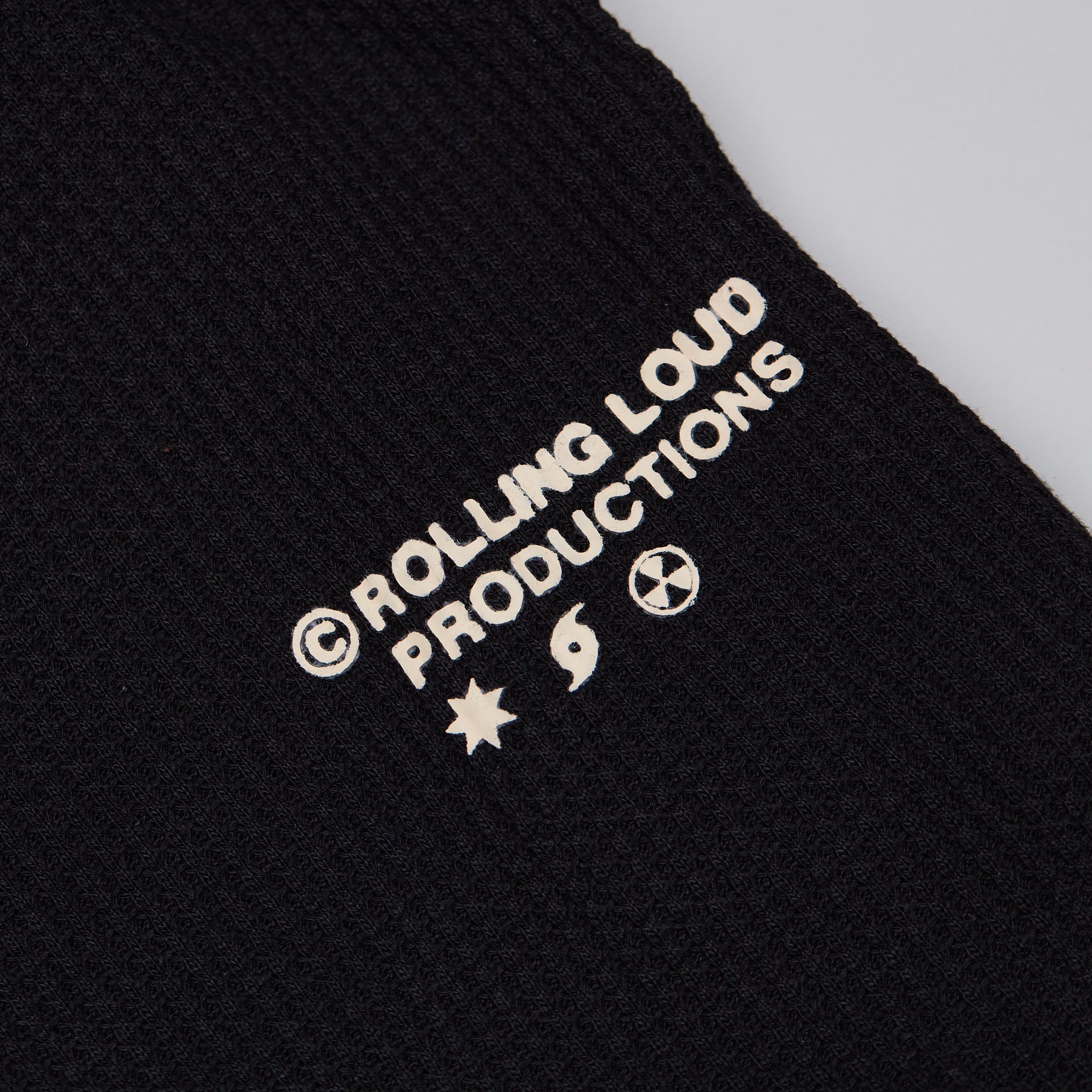 RL Productions Waffle Joggers Black