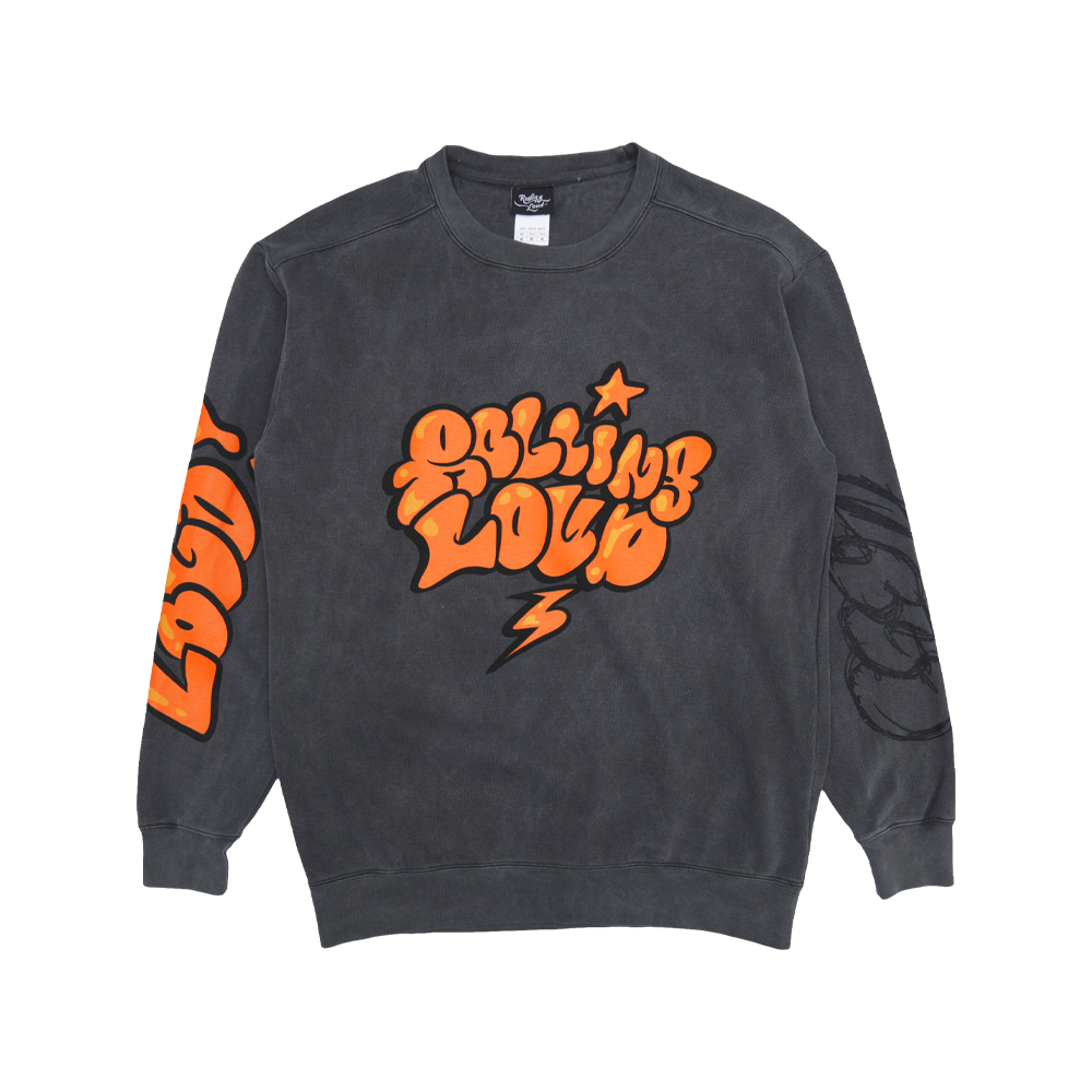 Sketch Vintage Black Crewneck