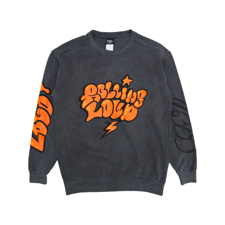 Sketch Vintage Black Crewneck