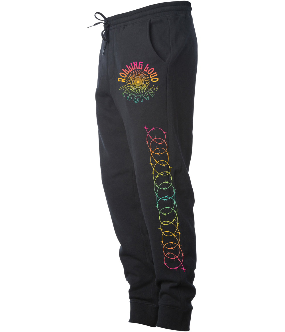 Festival Black Sweatpants