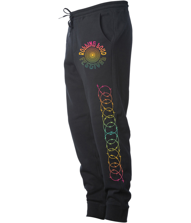 Festival Black Sweatpants