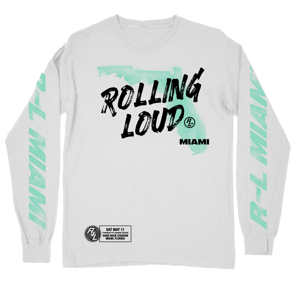 Long Sleeve PIT Tee White