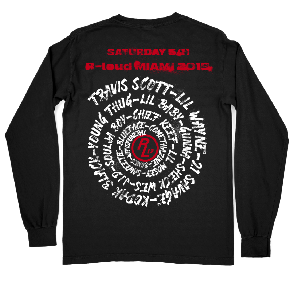 Long Sleeve PIT Tee Black