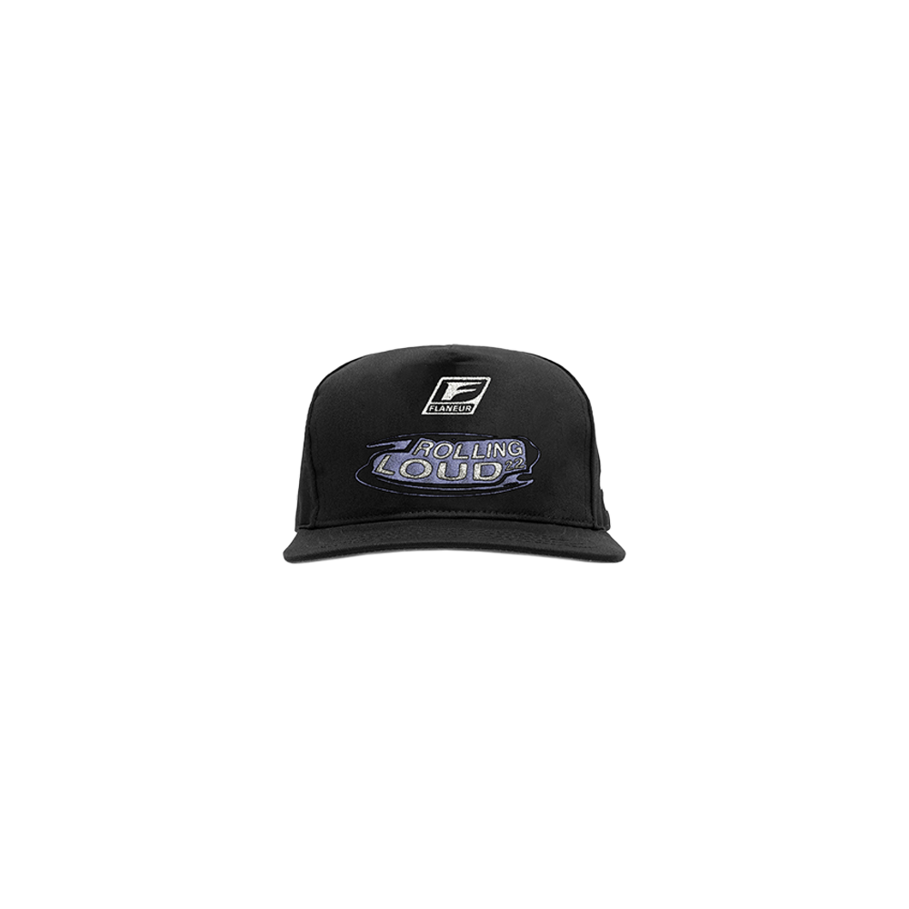 ROLLING LOUD X FLANEUR HOMME Cap in Black Netherlands 2022