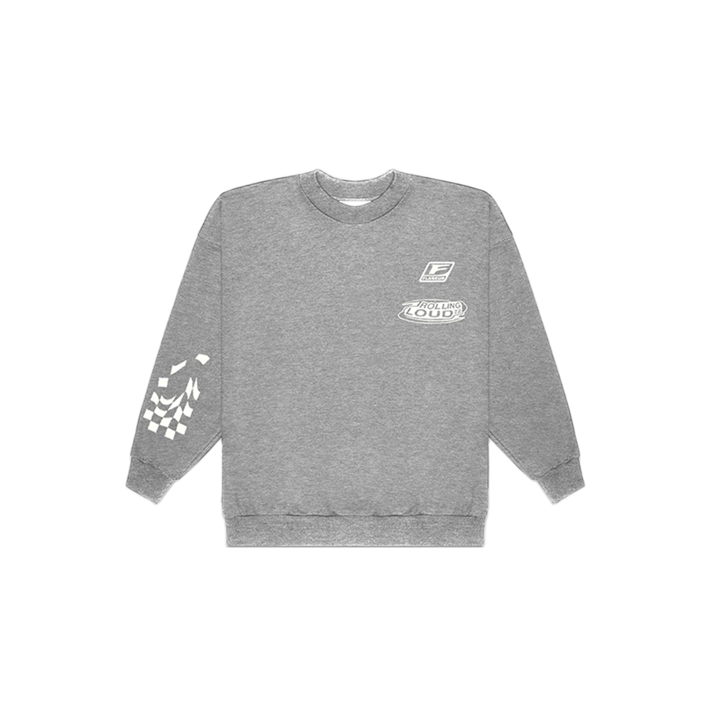 ROLLING LOUD X FLANEUR HOMME Sweater in Heather Grey Netherlands 2022