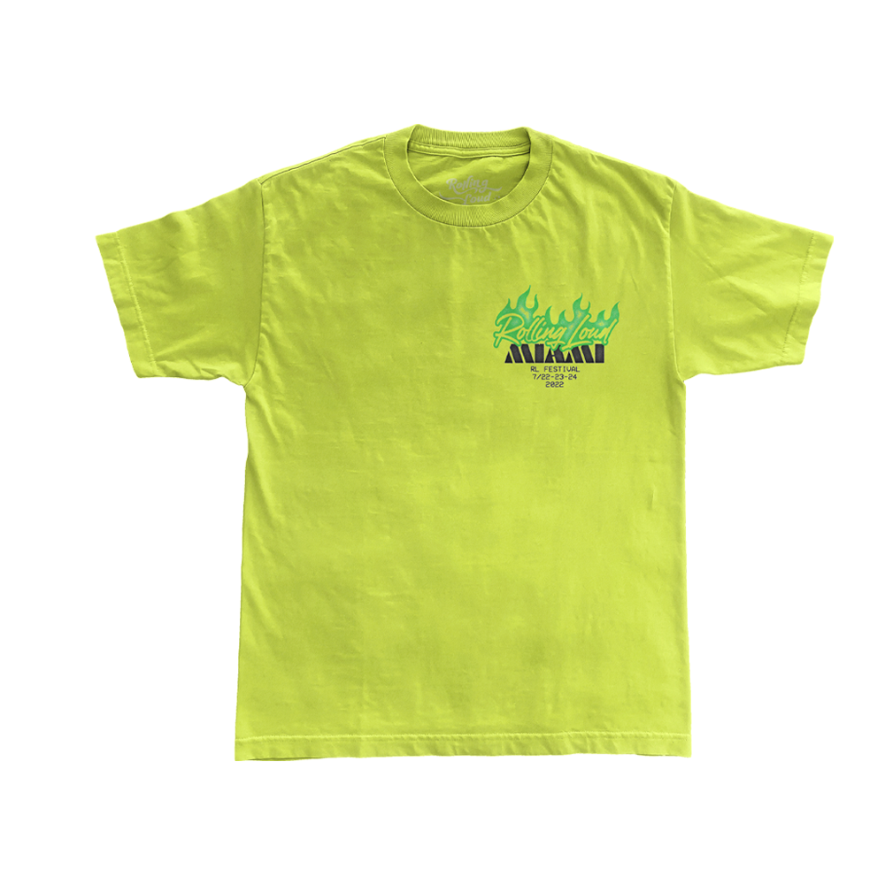 volt yellow t shirt