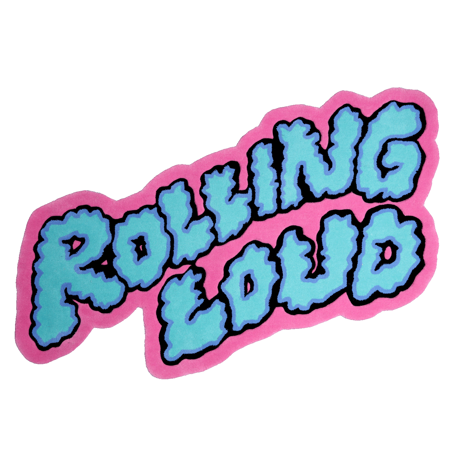 Rolling Loud Puffy Chenille Rug