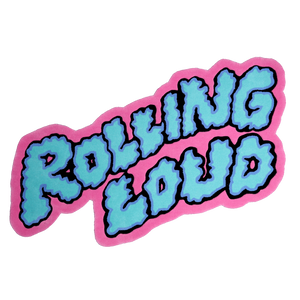 Rolling Loud Puffy Chenille Rug