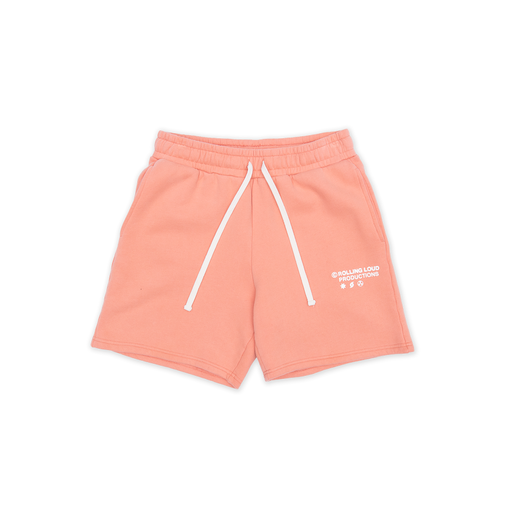 RL Productions Salmon French Terry Shorts