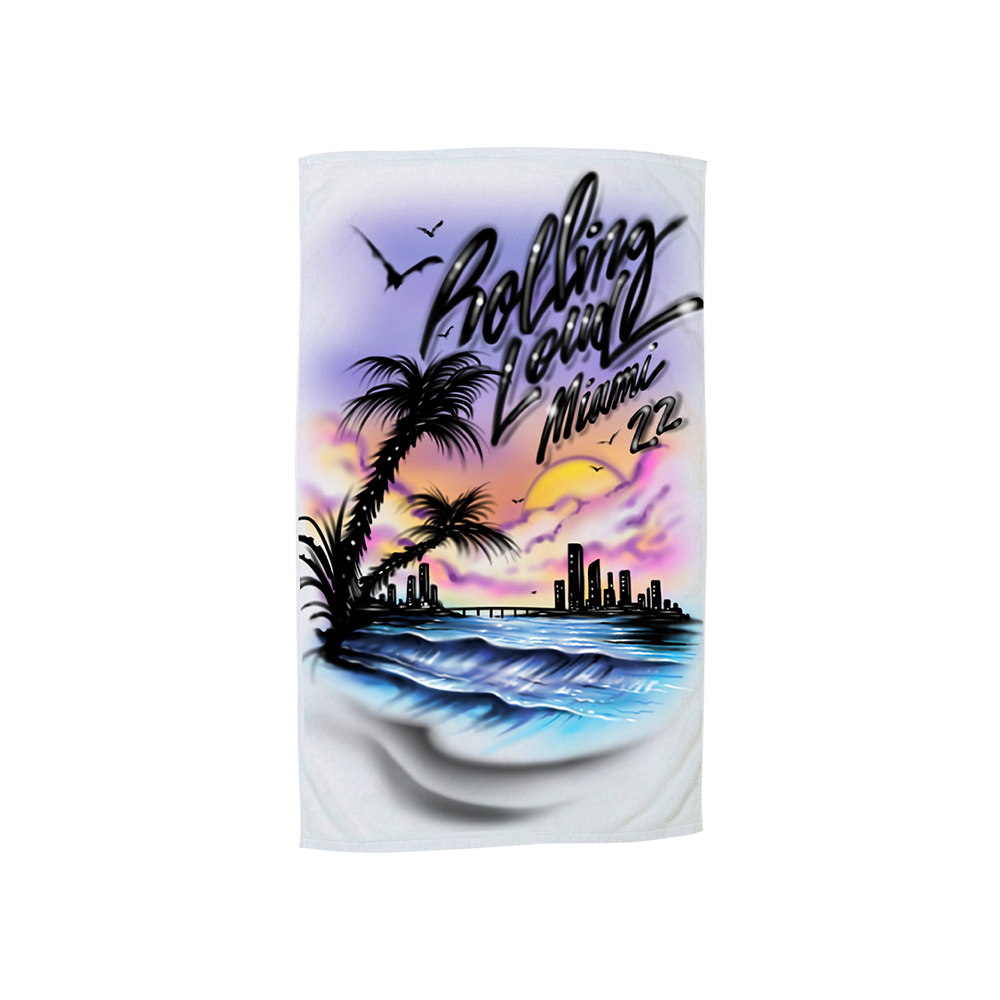 RL The Magic City Towel Miami 22'