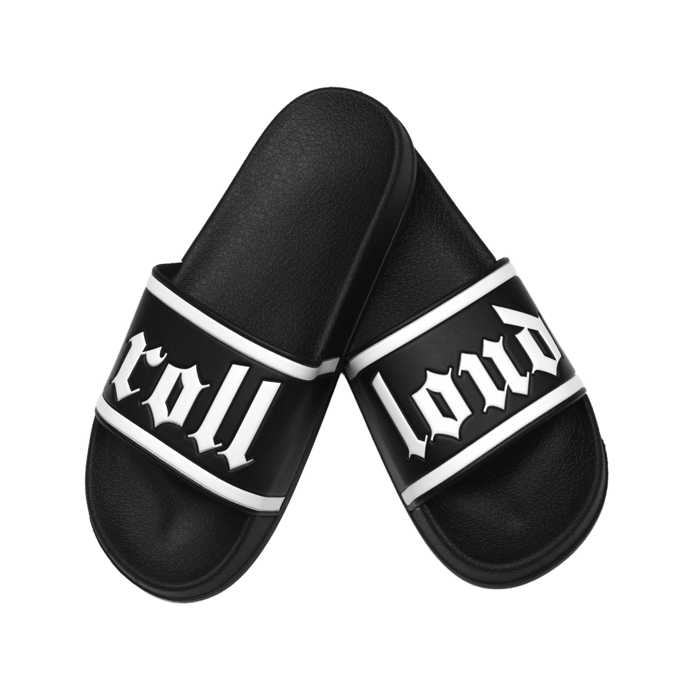 ROLL LOUD OE Embossed Slides