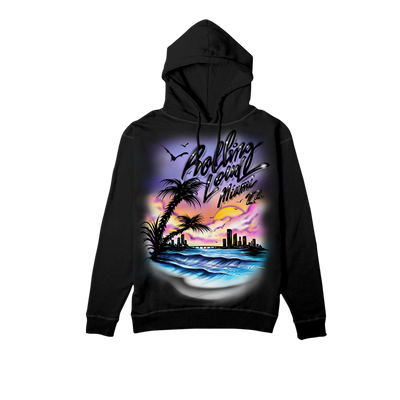 RL The Magic City Hoodie Black Miami 22'