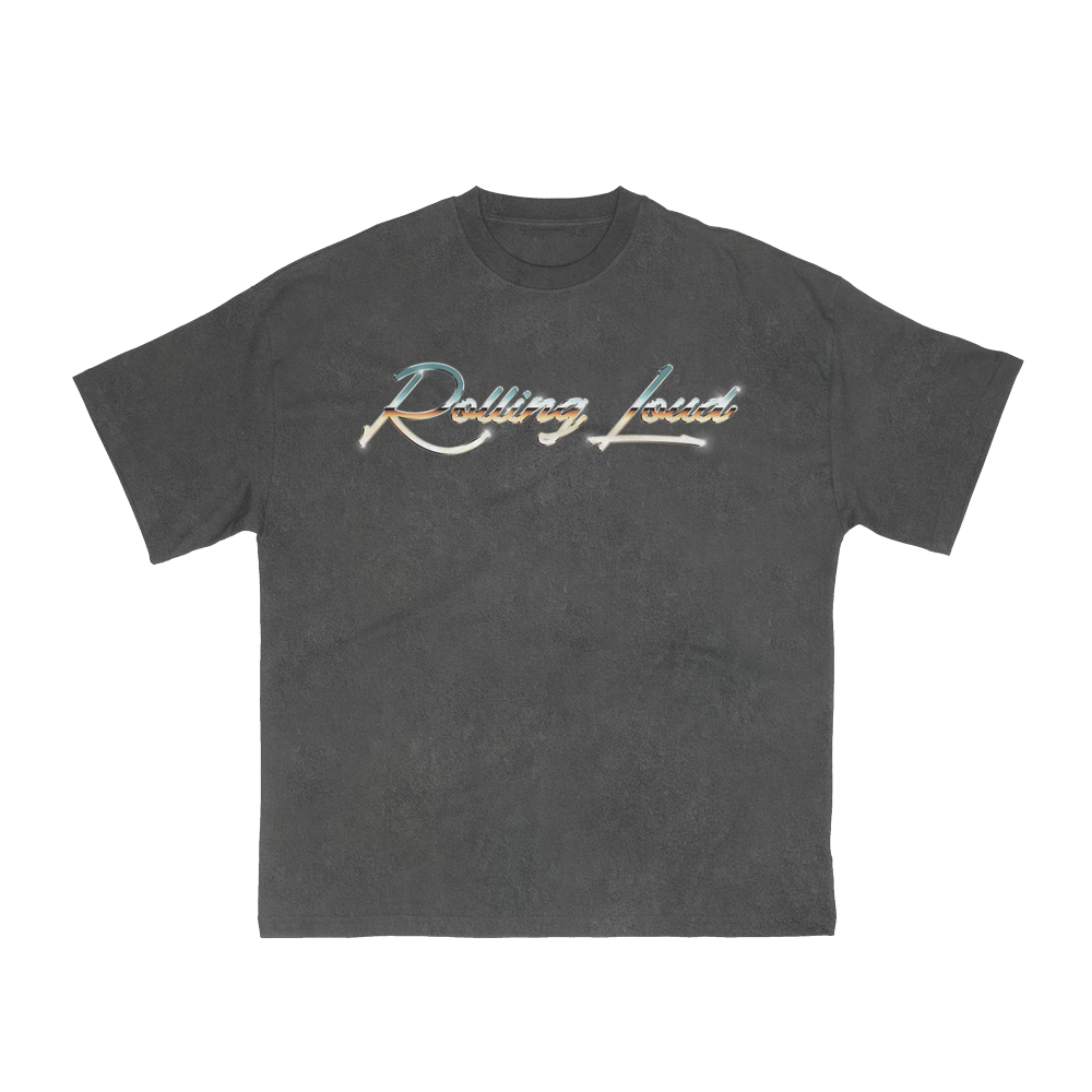 RL 80's Chrome T Shirt Acid Wash Toronto 22'