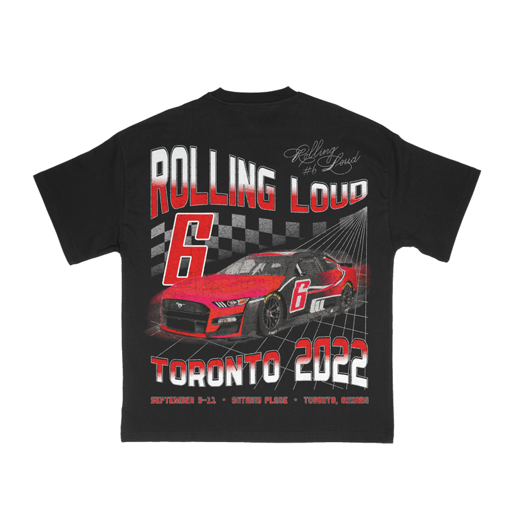 RL Nascar T Shirt Black Toronto 22'