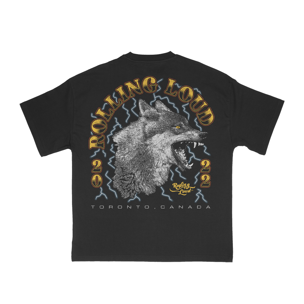 RL Harley T Shirt Black Toronto 22'