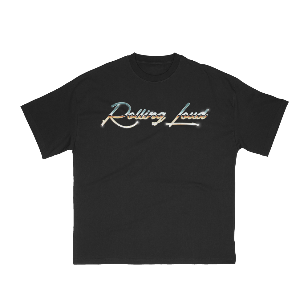 RL 80's Chrome T Shirt Black Toronto 22'