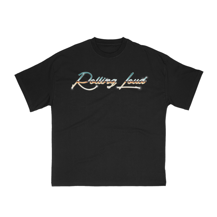 RL 80's Chrome T Shirt Black Toronto 22'