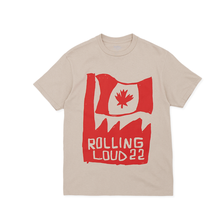 RL Flag T Shirt Sand Toronto 22'