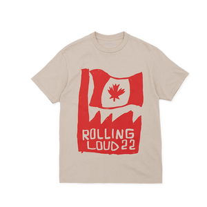 RL Flag T Shirt Sand Toronto 22'