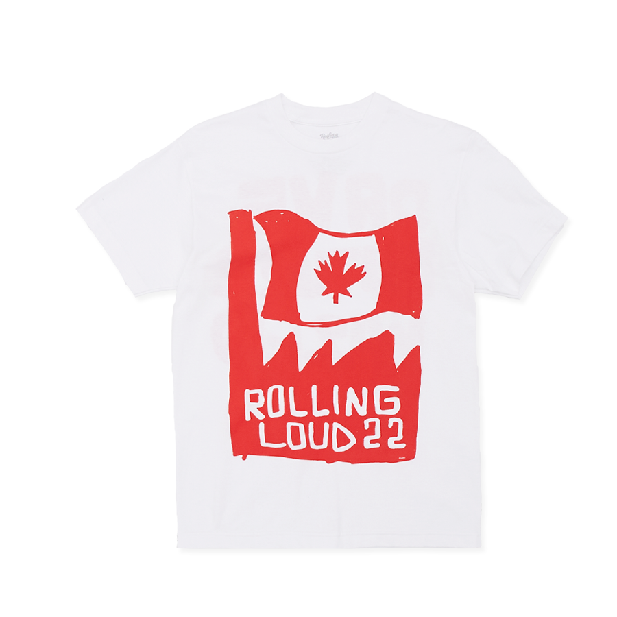 RL Flag T Shirt White Toronto 22'