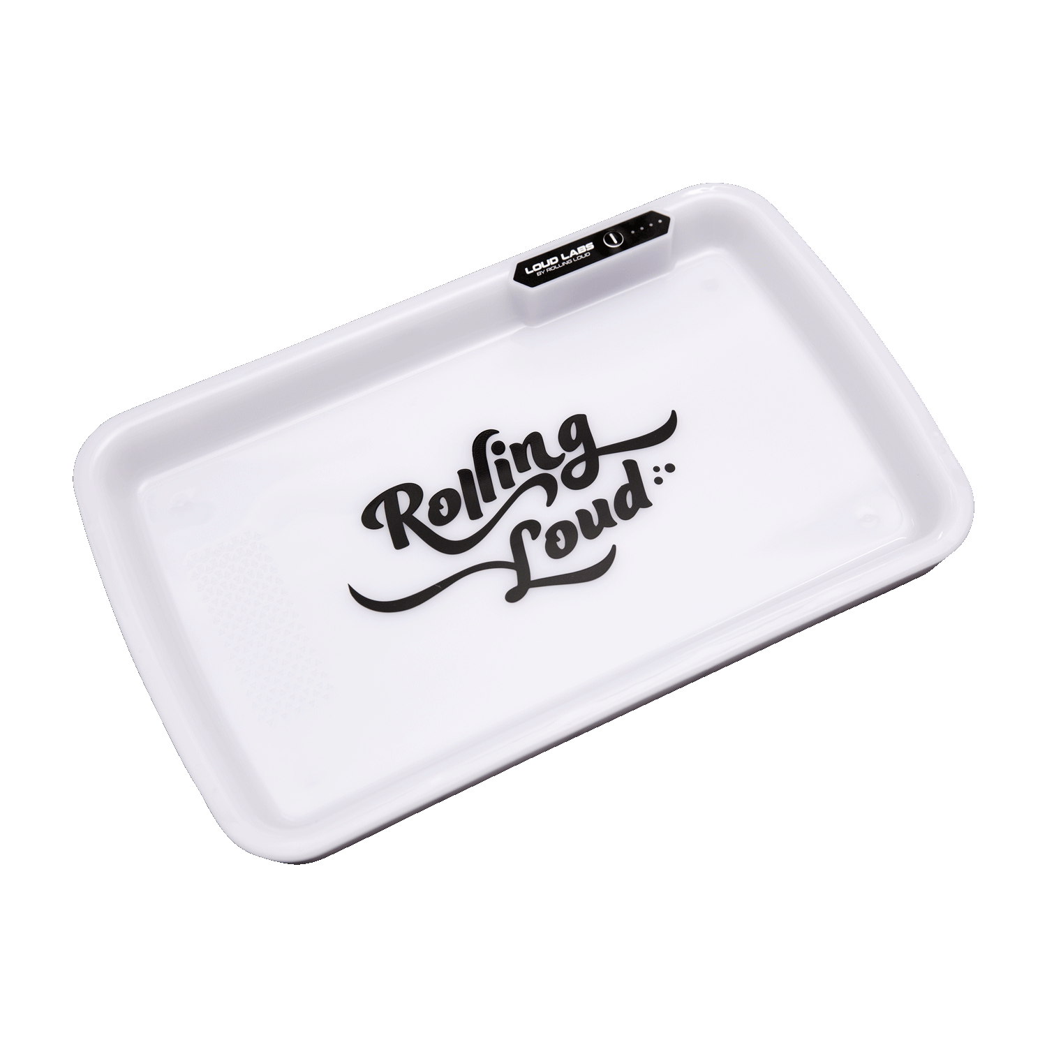 RL White Rolling Tray