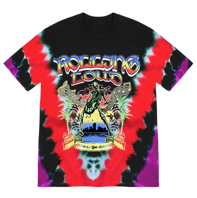 RL Dead Rockstar Tie Dye Tee