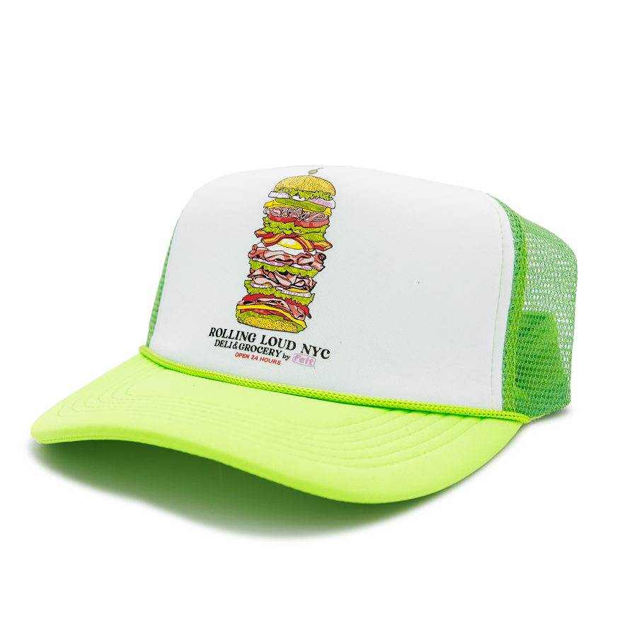 Deli & Grocery Trucker Hat Green