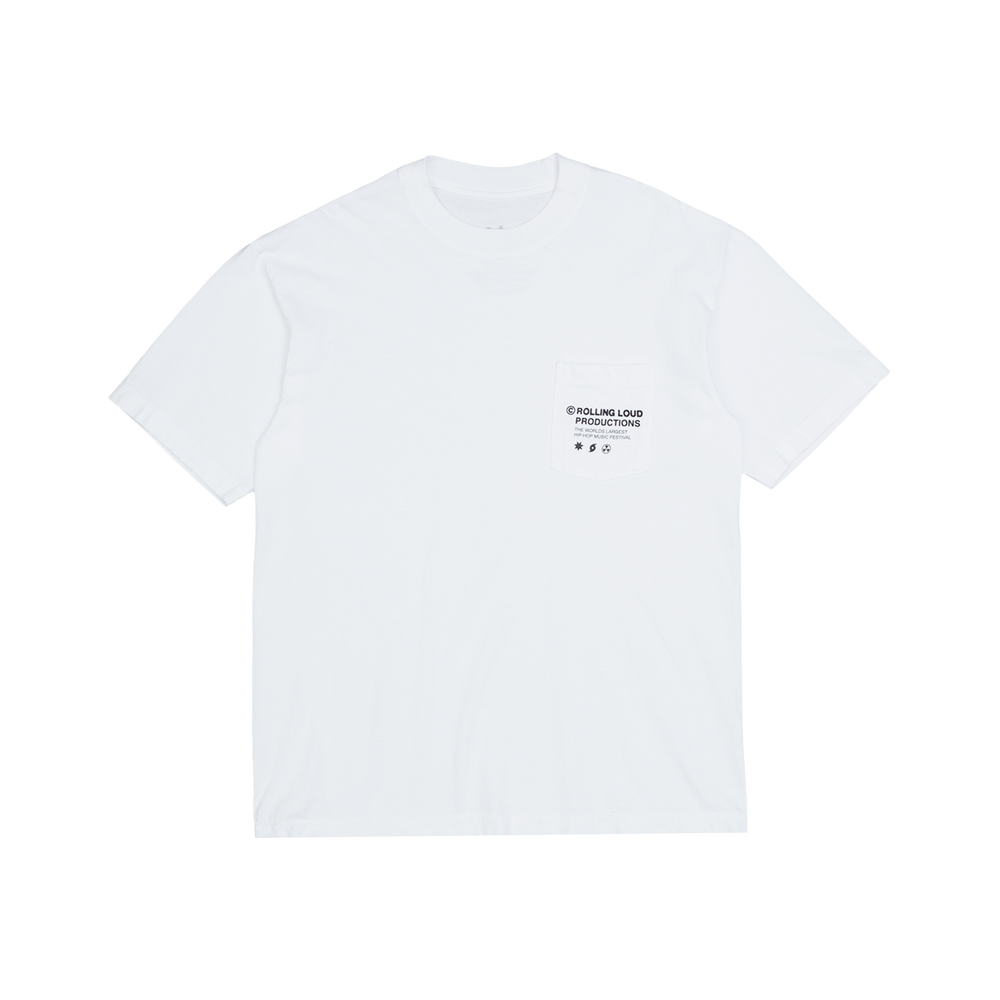 RL Productions Pocket Tee Vintage White