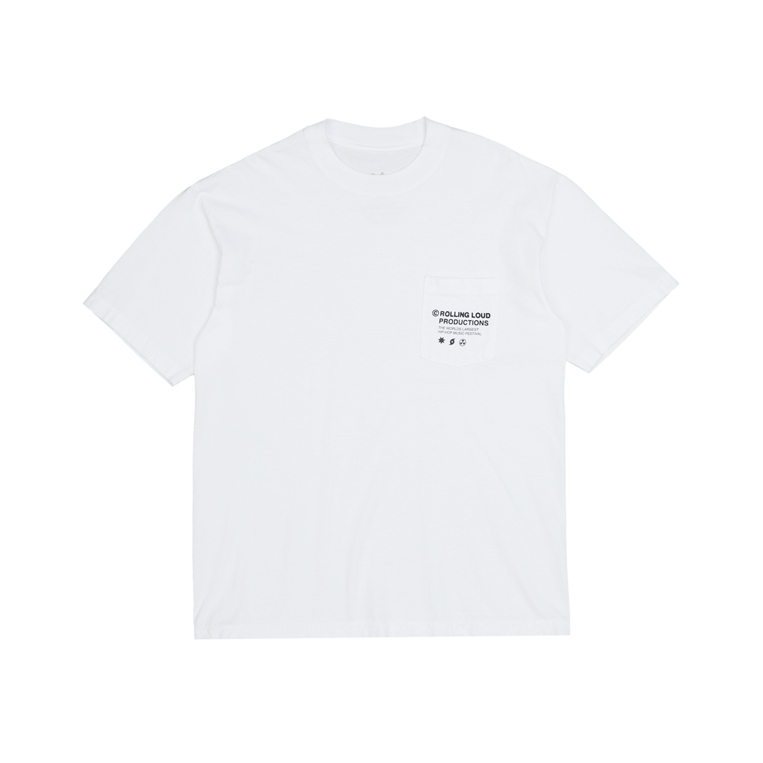 RL Productions Pocket Tee Vintage White