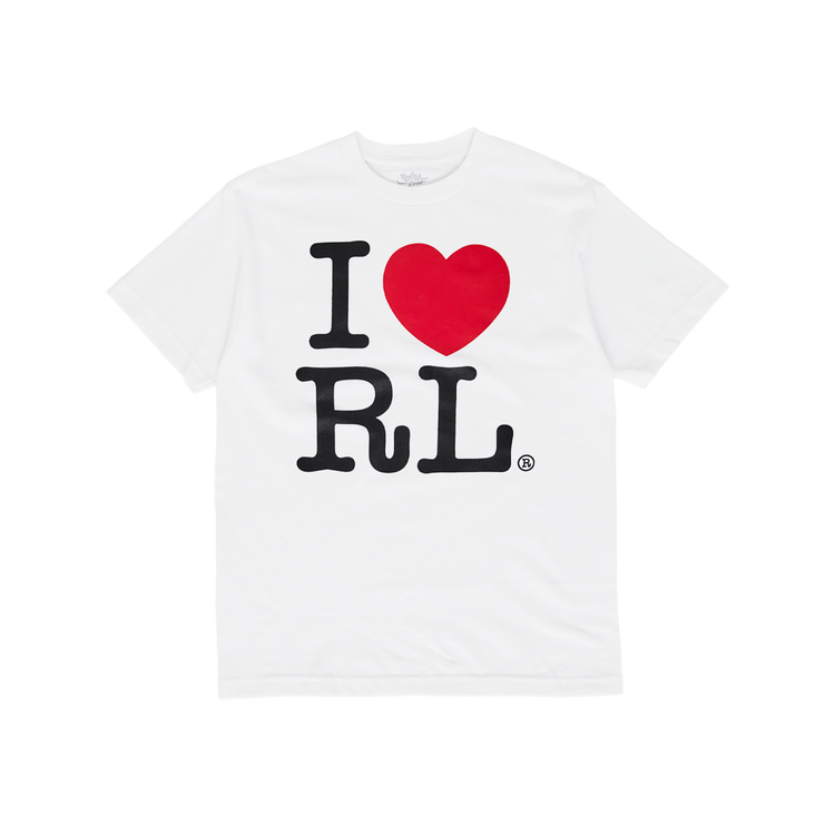 I Heart RL T Shirt White