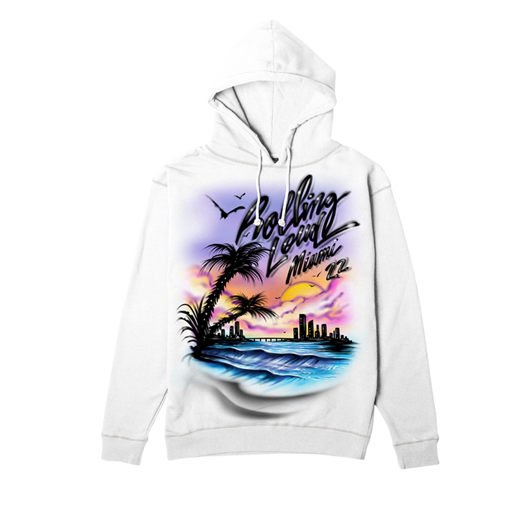 RL The Magic City Hoodie White Miami 22'