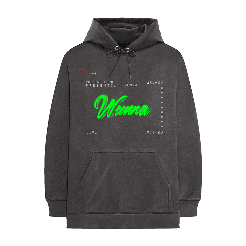 Gunna x Rolling Loud Stream Live Washed Hoodie