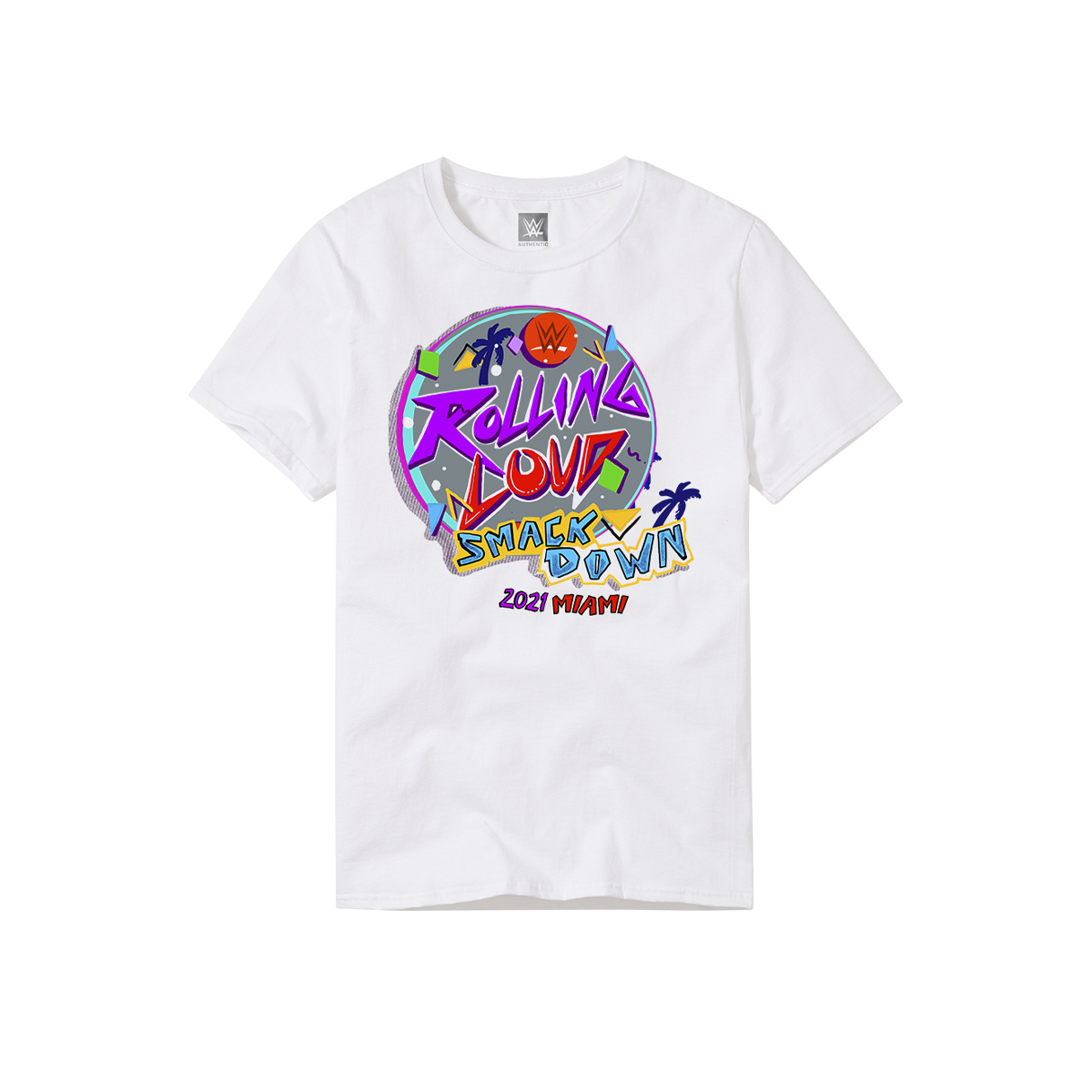 SMACKDOWN ROLLING LOUD MIAMI CIRCLE WHITE