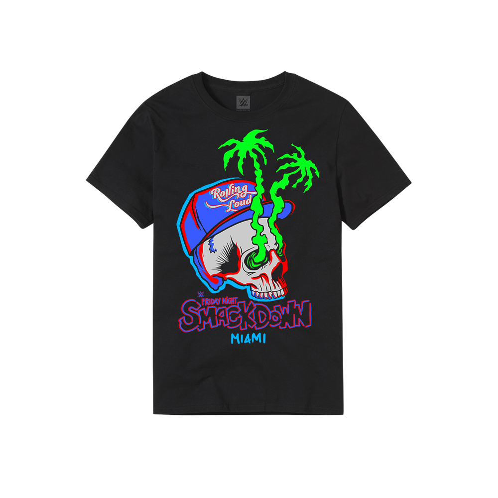 SMACKDOWN ROLLING LOUD MIAMI SKULL BLACK