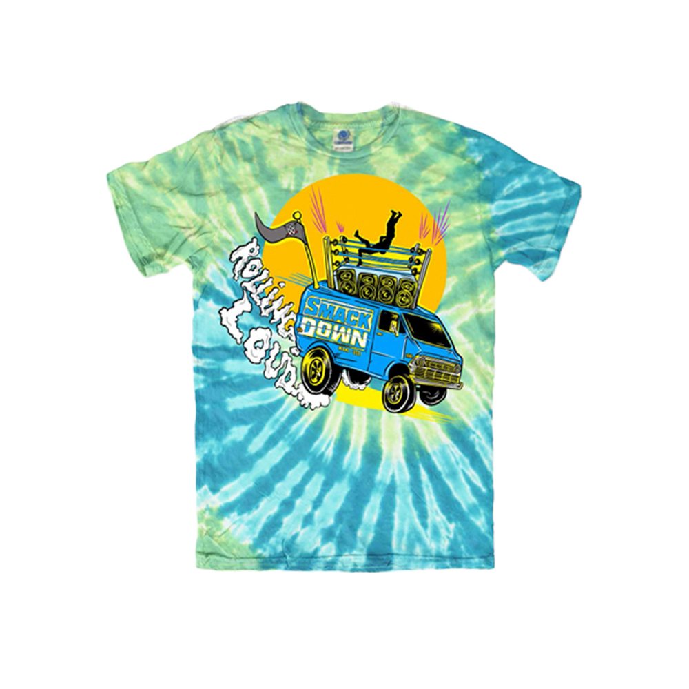 SMACKDOWN ROLLING LOUD MIAMI VAN TIE-DYE