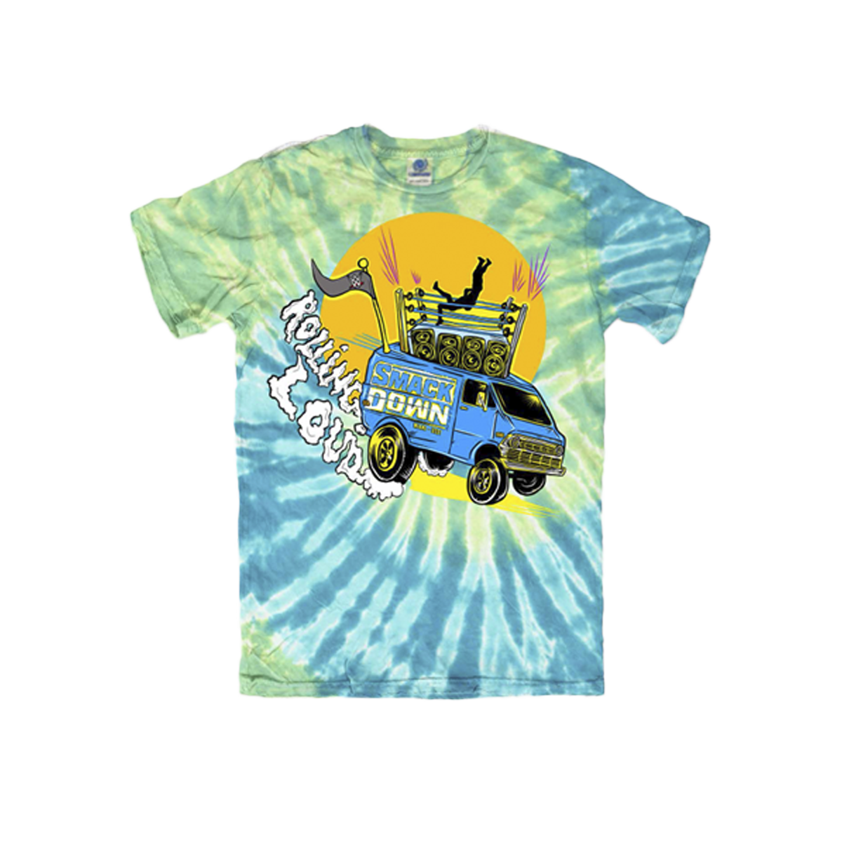 SMACKDOWN ROLLING LOUD MIAMI VAN TIE-DYE