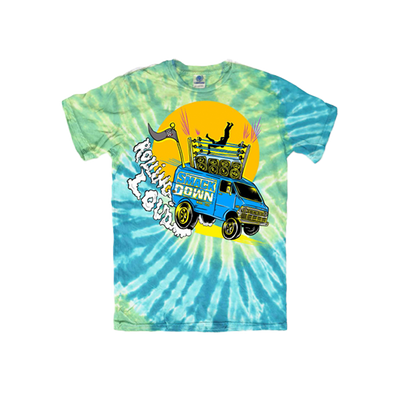 SMACKDOWN ROLLING LOUD MIAMI VAN TIE-DYE